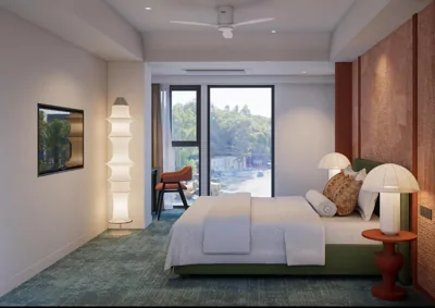 Deluxe-King-Zimmer — M Village Hotel Bùi Thị Xuân, a brand of Modern Village Lifestyle