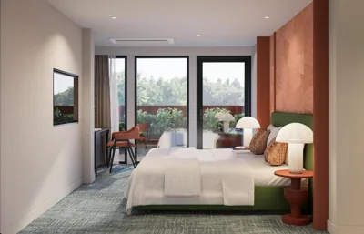 Doppelzimmer mit Balkon — M Village Hotel Bùi Thị Xuân, a brand of Modern Village Lifestyle